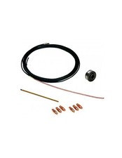 Kit Saldatura Alluminio Filo Guaina Saldatrice Telwin Trainafilo