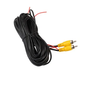 33ft Vidéo de voiture RCA Câble d'extension pour caméra de sauvegarde de vue arrière & Fil de détection
