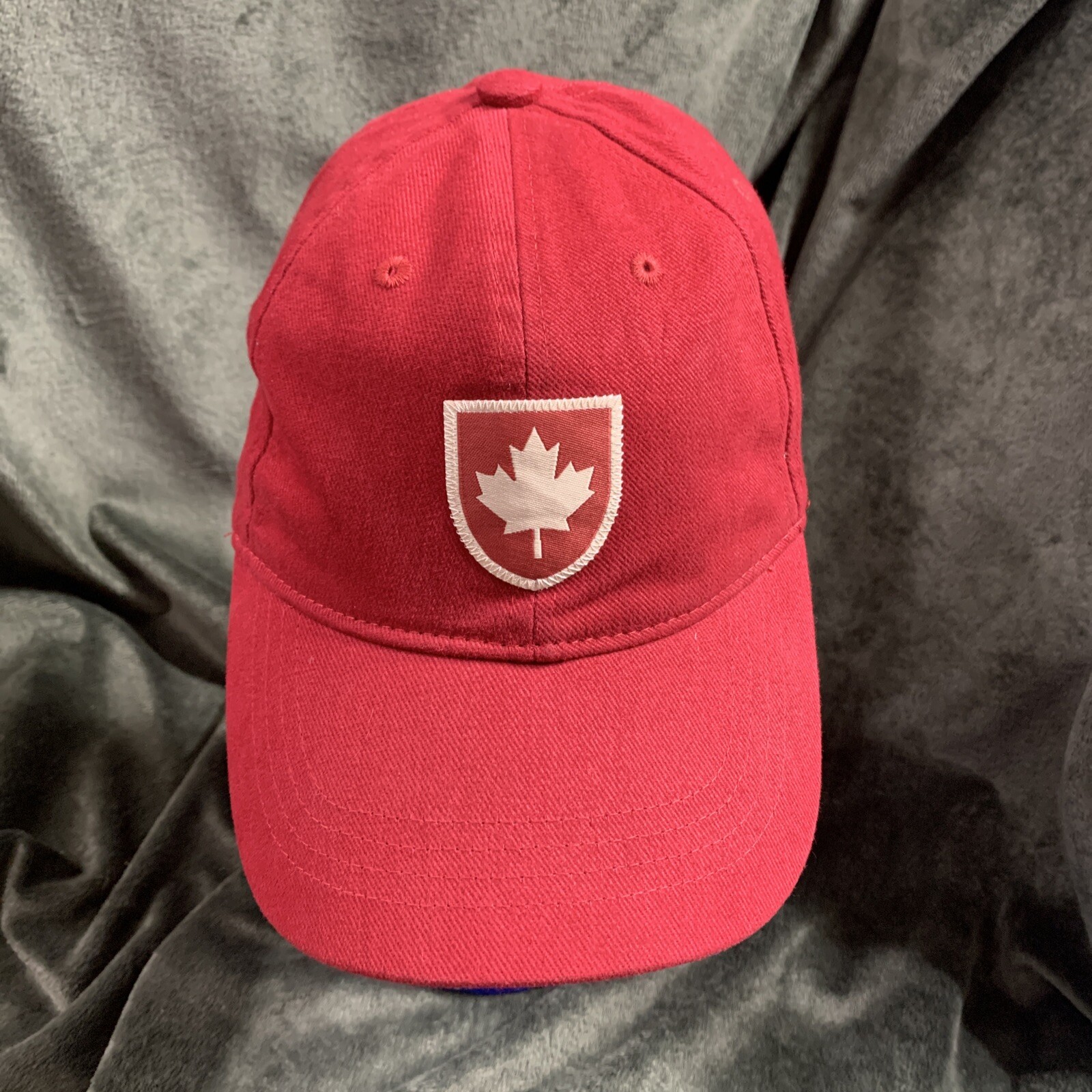 Canada Maple Leaf Woven Shield Patch Brushed Cott… - image 1