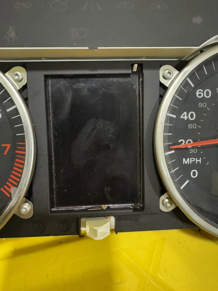 AUDI Q7 2007-2009 CUADRO DE INSTRUMENTOS VELOCÍMETRO CALIBRE 4L0 920 981 S OEM Foto 4 de 4