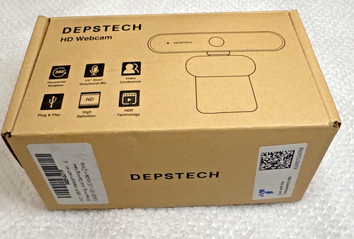 Cámara web DEPSTECH HD con micrófono. Cámara web USB 1080P. Modelo D04 - Imagen 4 de 4