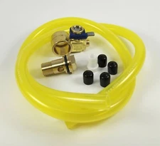 Fumoto F108SX Oil Drain Valve with HD Pro 3' Hose Kit for Fumoto S & SX Nipple