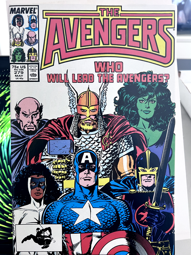 The Avengers #279 NM- Who Will Lead The Avengers