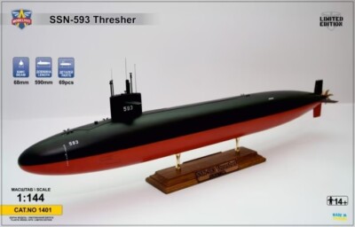 Modelsvit 1401 Atom-U-Boot USS Thresher (SSN-593) Maßstab 1:144