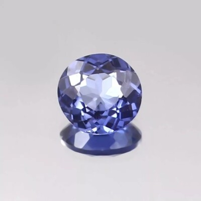 10.14 Ct Natural Flawless Ceylon Blue Sapphire Round Cut Loose Gemstone