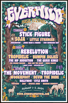 STICK FIGURE REBELUTION THE MOVEMENT Everwild Festival 2024 Ltd Ed