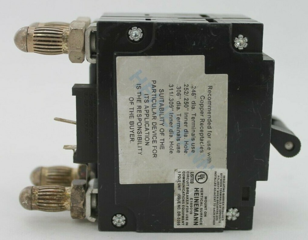 Heinemann AM1PZ21W 110A Bullet Breaker eBay