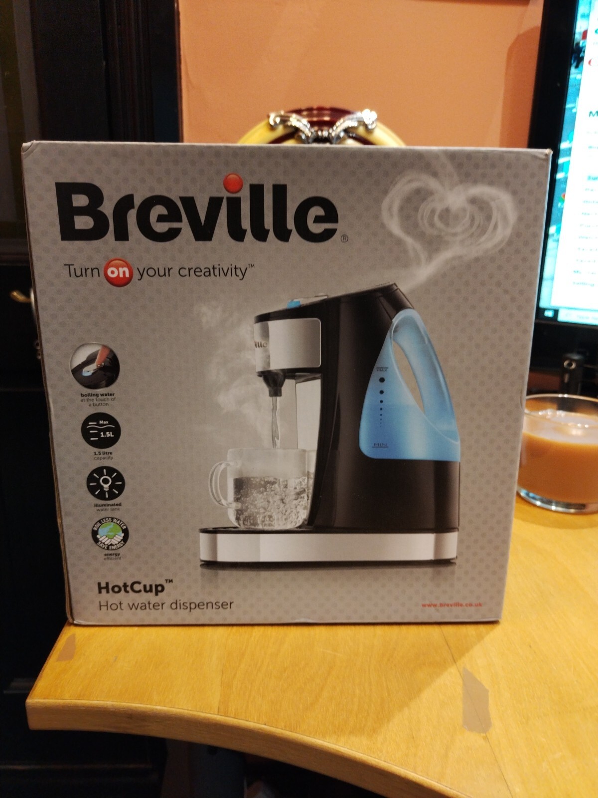Breville Hot Cup Hot Water Dispenser (VKJ142) for sale online eBay