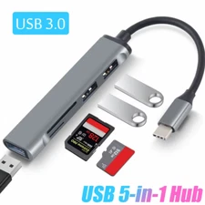 Five in One USB 3.0 Multi-port Hub. Great Price & Shipped From U.S.A. Stock!