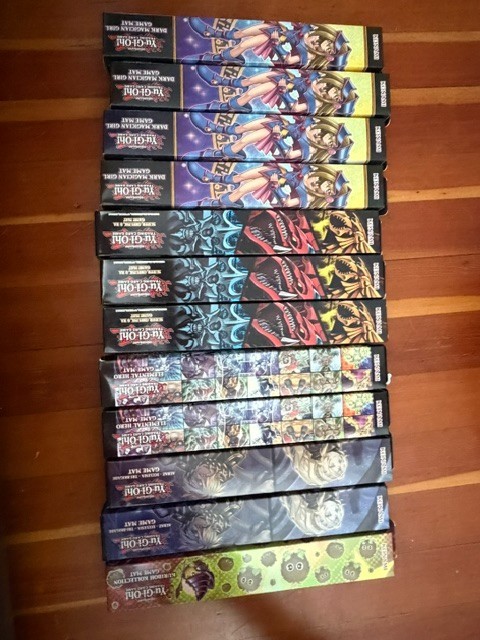 Yu-Gi-Oh! Official Konami Play Mat and Binder Lot BRAND NEW
