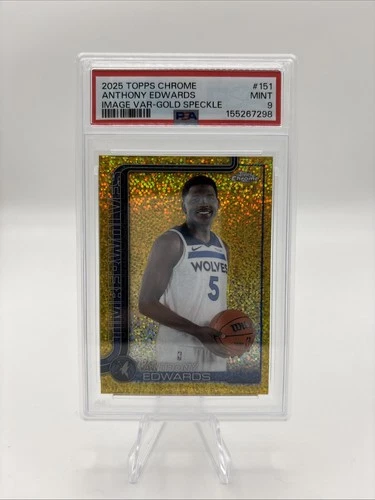 2025 Topps Anthony Edwards Base (PSA 9)