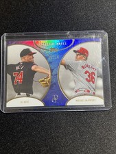 DJ Herz / Michael McGreevy 2025 Topps Dynamic Duals Blue /25 #28