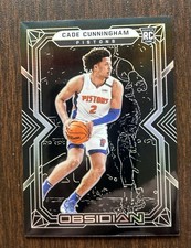2021-22 Panini Obsidian - Cade Cunningham #151 (RC) Detroit Pistons