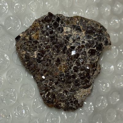 Dark Brown Garnet Crystal Cluster Natural Mineral Specimen, Rough Display Piece