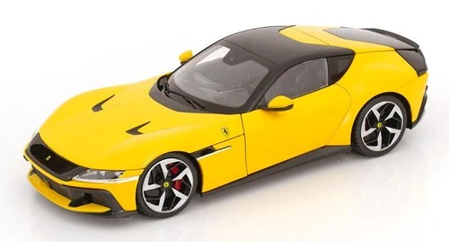 1:18 Ferrari 12 Cilindri -- Giallo Modena (Yellow) -- Polistil 18FE02014