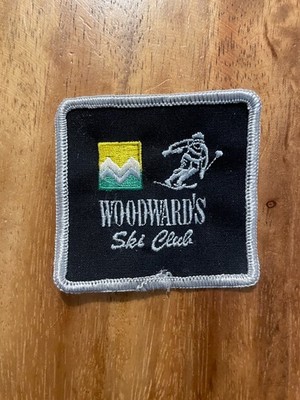 Woodwards Ski Club Patch New