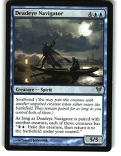 Magic the Gathering - Avacyn Restored Deadeye Navigator 2012 47 Rare