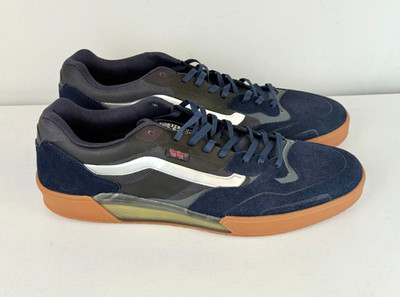 US Men's 13 - VANS Ave 2.0 Navy Skateboarding Sneakers