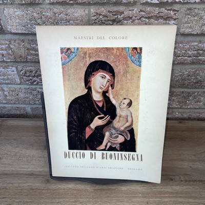 Maestri Del Colore Duccio Di Buoninsegna 1957 PB Istituto Italiano D Arti Grafic