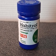Habitrol 27 ct Lozenge 4mg Mint Flavor 1 Bottle -exp 12/2025