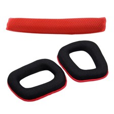1 Pair Headset Earpads Headband Fit For Logitech G35 G930 G430 F450 Headphones