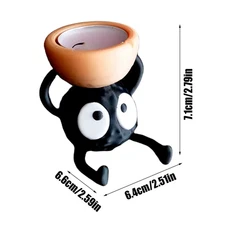 Cute Candlestick Holders Tea Light Candle Holder Briquette 3D Printed Candlestic