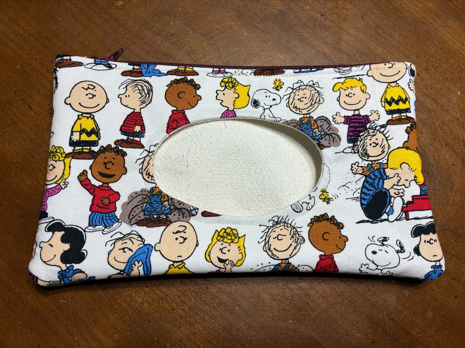 Handmade Peanut (Cartoon) Diaper Wipe Case
