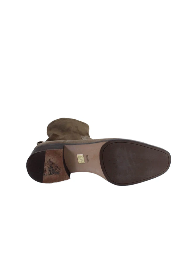 Botines pulóver forrados con textura de gamuza marrón talla 7 Louise et Cie para mujer Foto 4 de 4