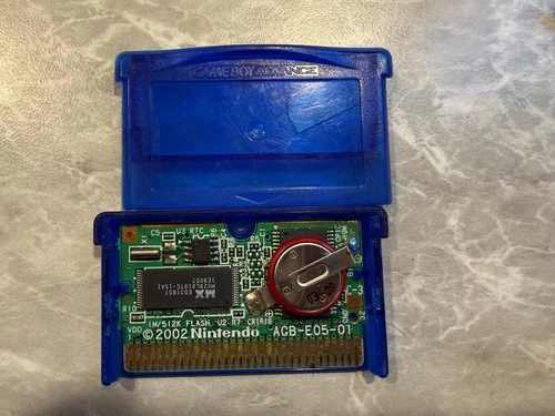 Pokemon Sapphire Version GBA Authentic Tested Working Dead Battery