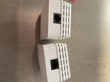 Lot of 2 NETGEAR AV 200 Powerline Ethernet Network Adapter XAV2001