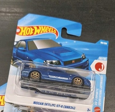 Hot Wheels 2026 Nissan Skyline R34 Blau K Case