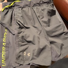 Under Armour Fade Graphic Shorts Grey UK Size medium