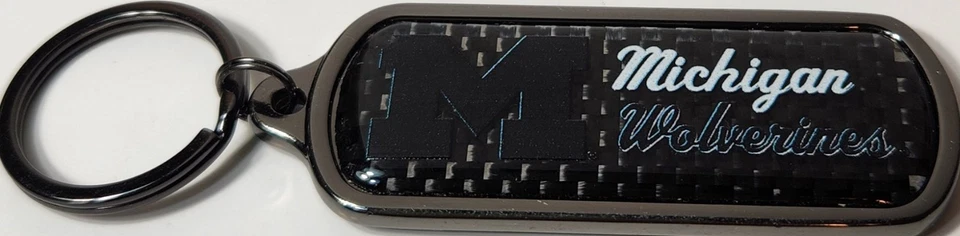 Llavero/Llavero Premium Coleccionable Michigan Wolverines (Go Blue) 4" (Resistente) Foto 2 de 4