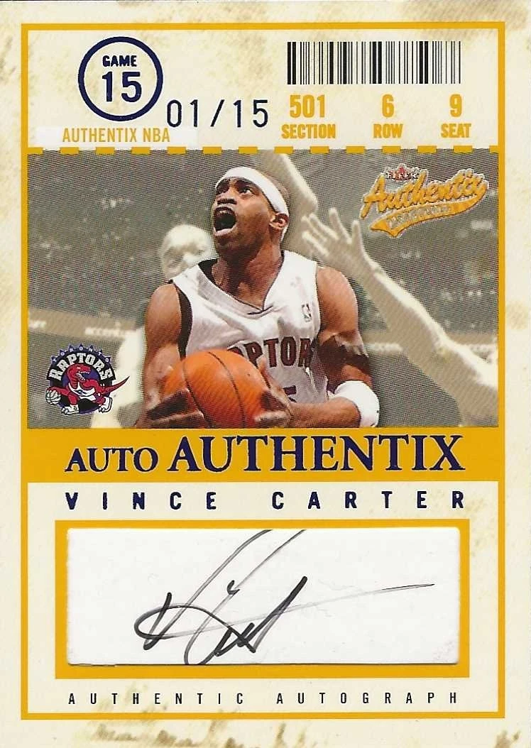 Fleer Basketball Trading Cards Autographed Sports 2004-05 Season