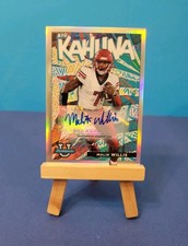 🔥Malik Willis🔥 2022 Topps Bowman U- Big Kahuna Holo Prizm Rookie Auto. /150 RC