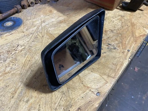 1979 Ford Mustang Foxbody Drivers Side Rear View Mirror RARE Non Adjust Manual