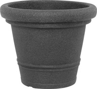 Geli Pflanztopf Milano Ø 35 X 28 Cm Anthrazit KunststofftöPfe
