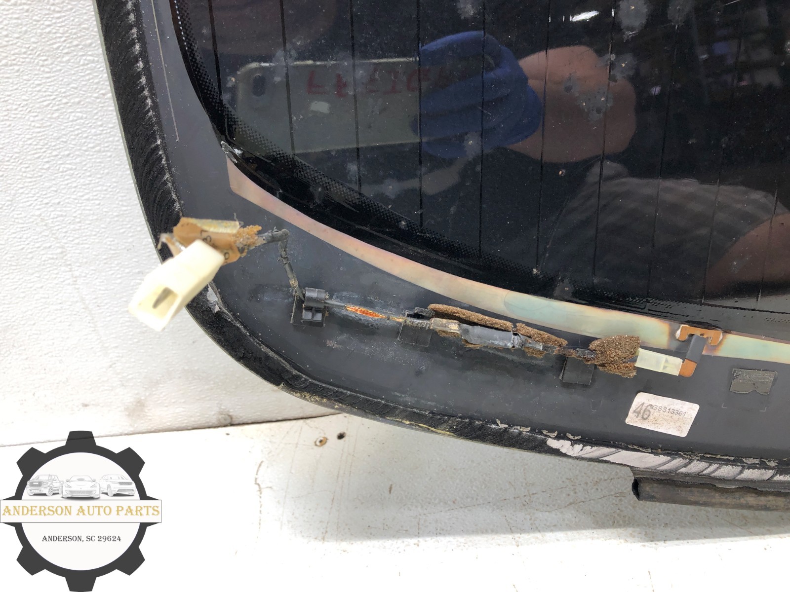 2014-2020 MASERATI GHIBLI REAR WINDSHIELD GLASS OEM #NOTE
