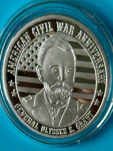 Civil War 150th Anniversary Medal General Ulysses S. Grant 🇺🇸.#111