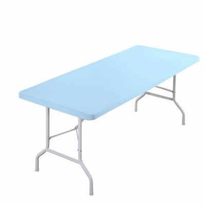Elastische Tischdecke Dehnbare Spandex Tischdecke Rechteckig Tischschoner mit...