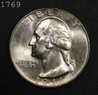 1946-S Washington Quarter "VCH BU"