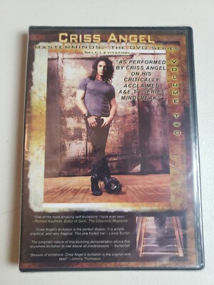 CRISS ANGEL Masterminds Volume Two SELF LEVITATION Magic DVD Brand New 