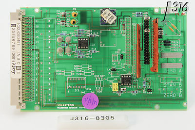 8305 ASML PCB SOLARTRON 6D SVG 4022.436.2481 | eBay