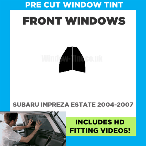 Pre Cut Window Tint For Subaru Impreza Estate 2004-2007 - Front Windows - Picture 1 of 5