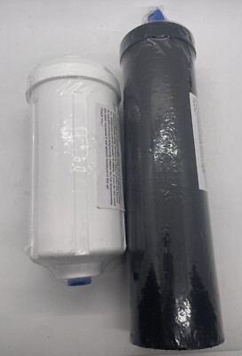 Unbranded GRAVITY Water Filters 1 Black 8.5  & 1 Fluoride/Arsenic **NEW SEALED**