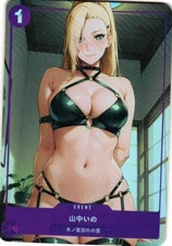 Ino Yamanaka NARUTO Holographic Custom Art Goddess Story Anime Card