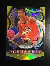 2020-21 PANINI PRIZM CRUSADE GOLD #84 ISAAC OKORO SSP 03/10 NM/MT 