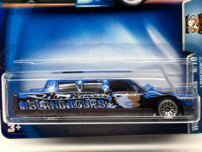 Hot Wheels 2003 Work Crewsers Island Tours LIMOZEEN (Blue) #165