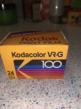 Kodak Kodacolor 35 mm VR-G 100 Print Film 04/1989 NEW One Roll