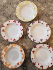 Rare Disney- Mickey Mouse Fruit Dinnerware (5 Bowls)